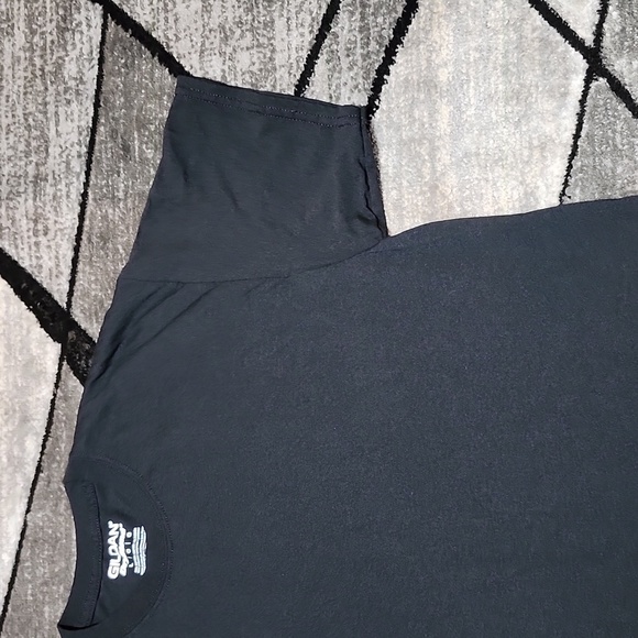 GILDAN DRYBLEND DOUBLE STITCH BLACK LARGE CREW-NECK TEE-SHIRT - Picture 4 of 11